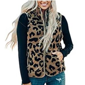 Leopard Vest